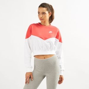 Nike Sportswear Heritage cropped fleece
